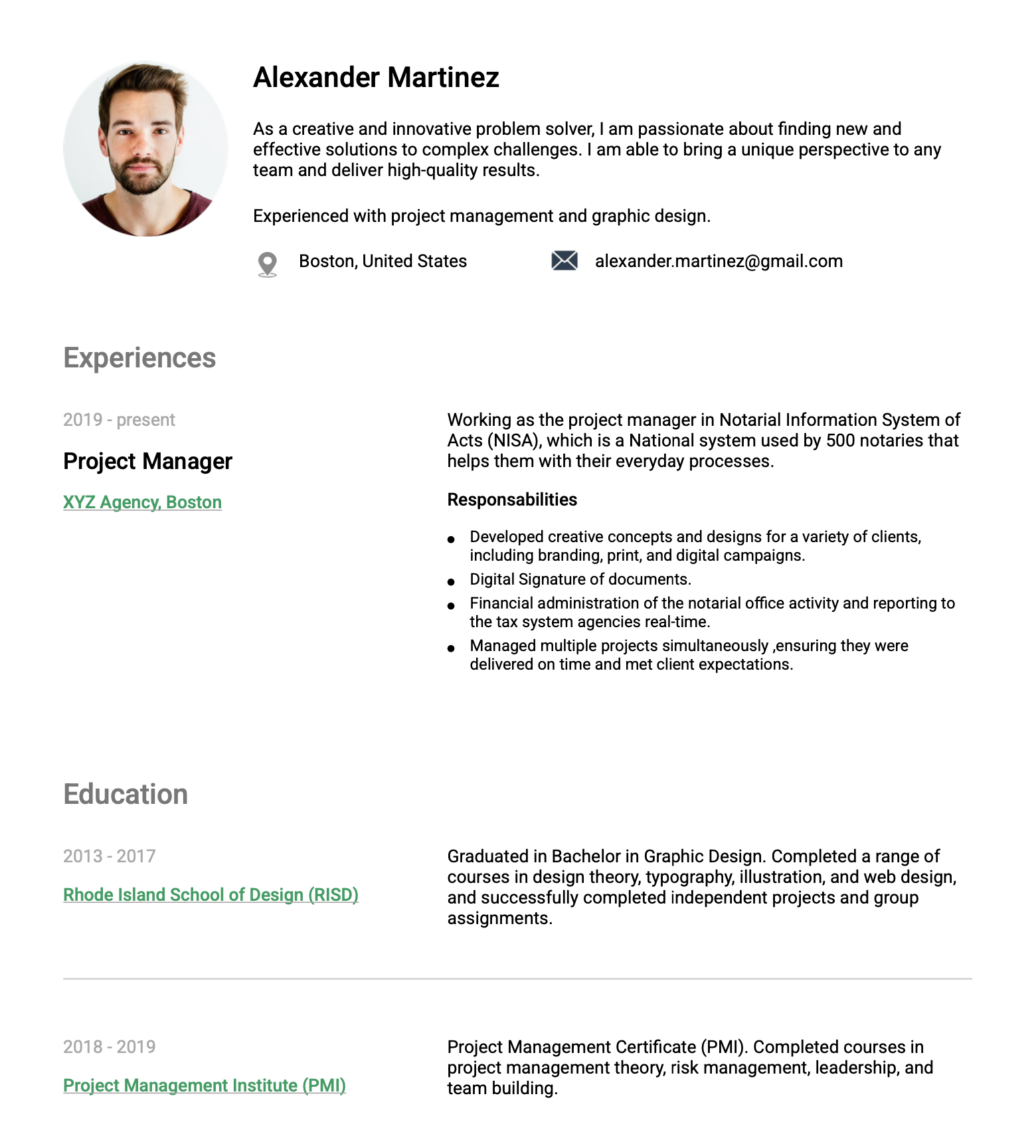Ai Generated Resume Based On Job Description